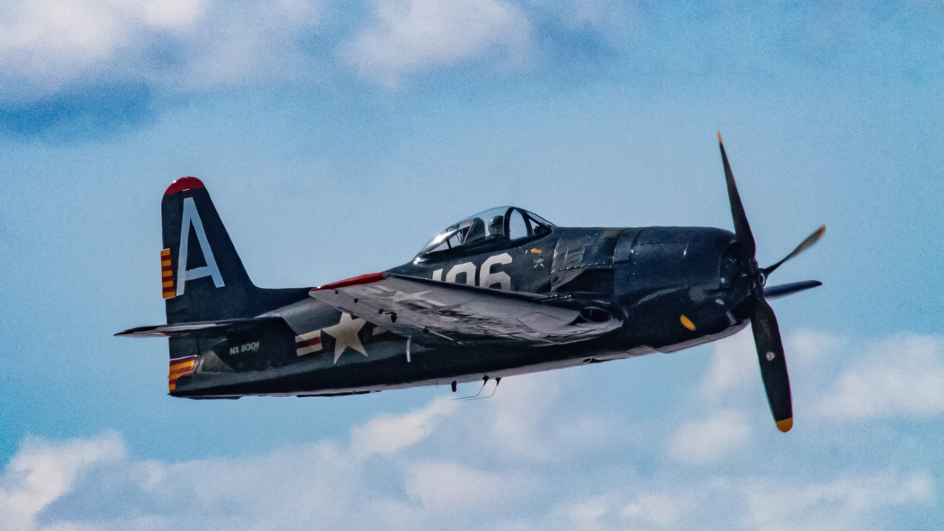 Performer F8F Bearcat Bremerton Air Show