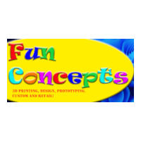 Fun Concepts 3D Printing, design, prototyping Logo