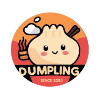 Cute Dumpling Logo